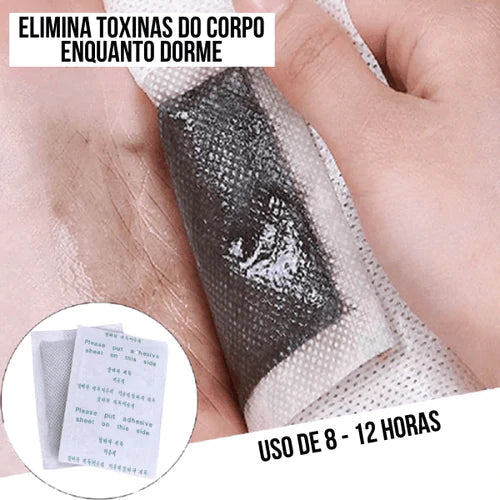 Adesivo Pé Detox Removedor de Toxinas